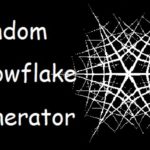Random Snowflake Generator