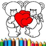 Happy Valentines Day Coloring