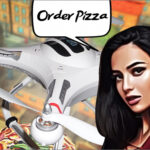 Pizza Drone Delivery