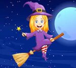 Coloring Book: Halloween Girl