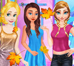 Disney Princesses Autumn Outing
