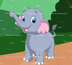 Sweet Elephant Jigsaw